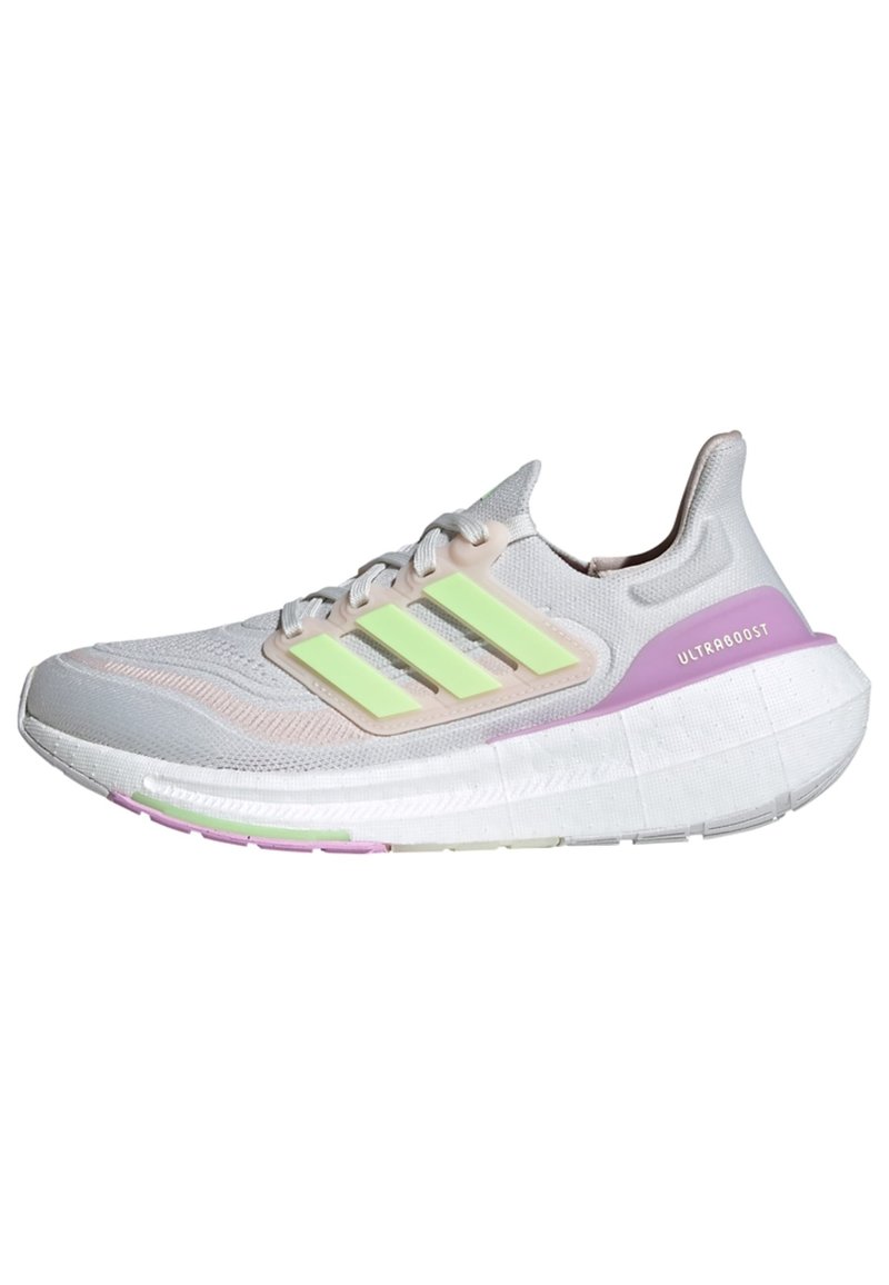 adidas Performance - ULTRABOOST LIGHT - Minimalistlikud jooksujalatsid - crystal white   green spark   bliss lilac, Suurenda