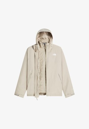 The North Face, M CARTO MONO TRICLIMATE THREE IN ONE HOODED JACKET - Jas - stone slab