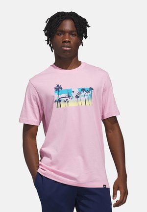 adidas Performance, ADIDAS PERFORMANCE SUMMER SUNSET T-SHIRT LIFESTYLE - TEXTILIEN - T-SHIRTS - Sport T-Shirt - rosa