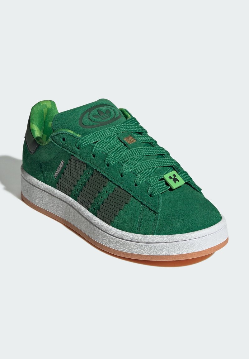adidas gazelle silver green womens adidas Campus 00s Dark Green Cloud White  Sneakers.ADM