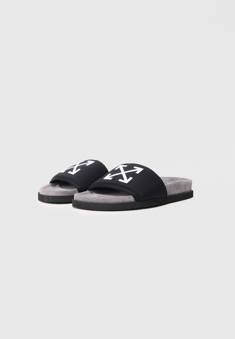 OFF-WHITE ARROW SLIDER - Pool slides - black/white/black  display picture 2