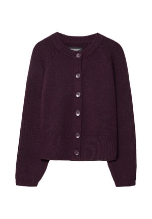 BUTTON-UP  - Kardigán - dark red