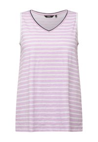 Ulla Popken STRIPED - Top - light violet