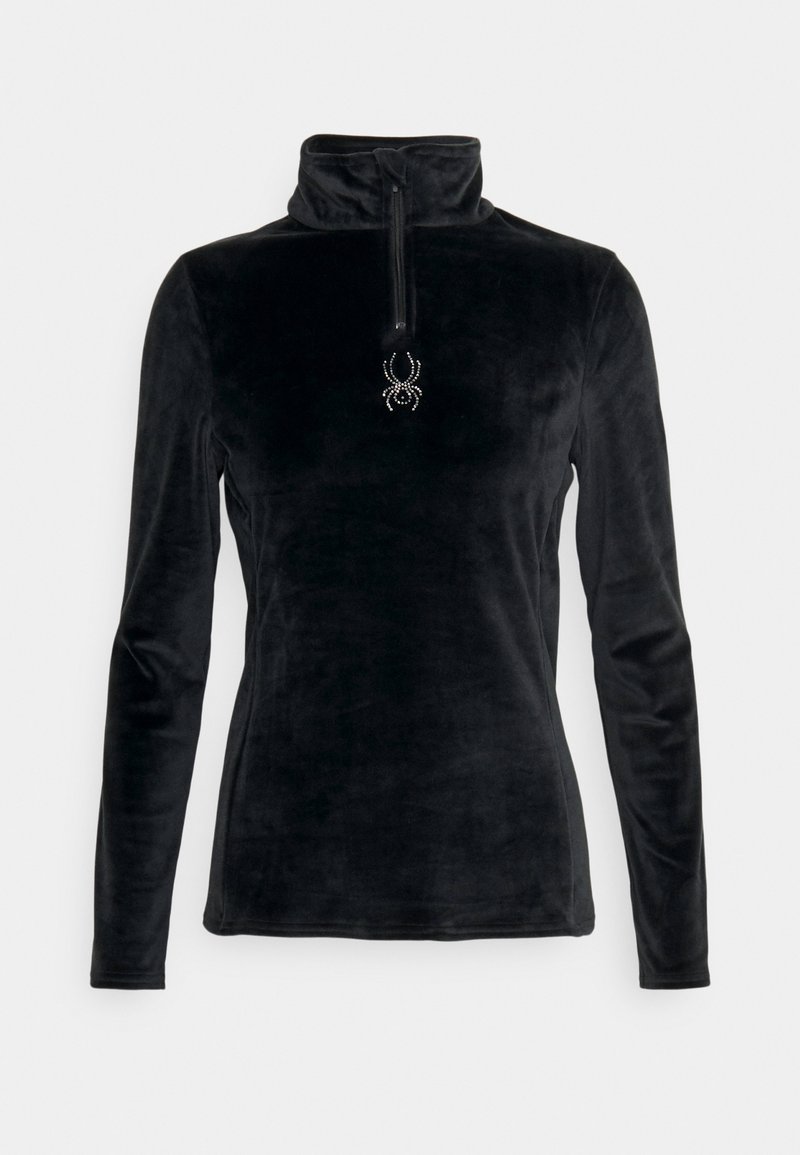 Spyder SHIMMER BUG 1/2 ZIP - Fleece trui - black/zwart - Zalando.nl