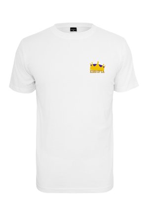 Mister Tee KING OF LA  - T-Shirt basic - white