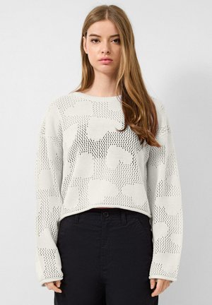 PULLOVER - Strickpullover - creme