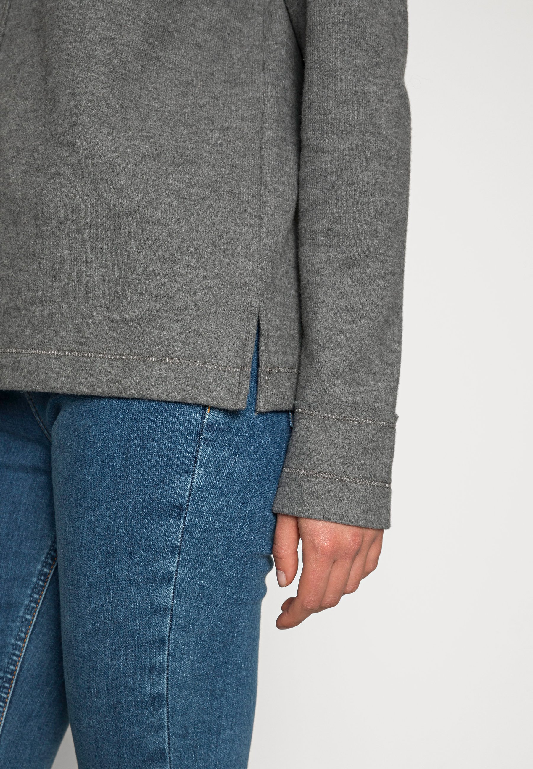 Damen Strickpullover - gunmetal Damen Strickpullover - gunmetal