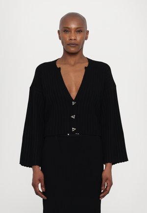 MORROW - Cardigan - black