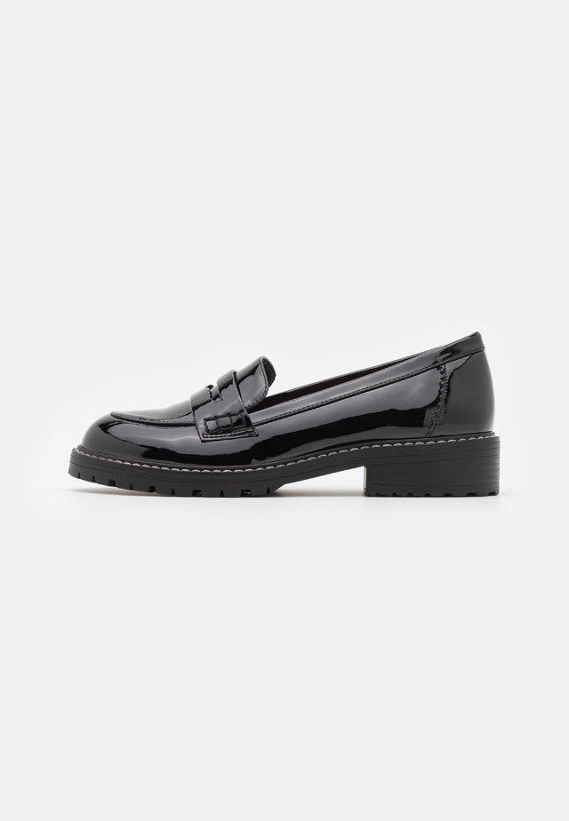 FLEX CHUNKY LOAFER - Mocassins - black