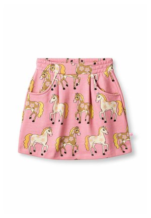 BRINA WITH HORSES - A-lijn rok - pink