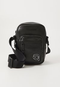 KARL LAGERFELD IKON PUFFY - Borsa a tracolla - black