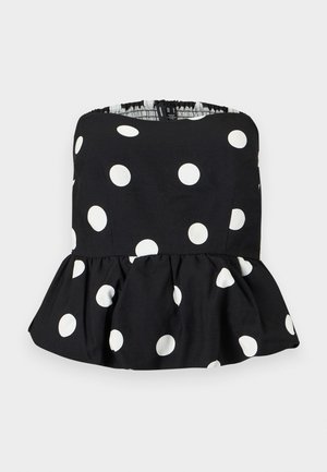 Vero Moda, VMTORA BUBBLEHEM BANDAU - Μπλούζα - black