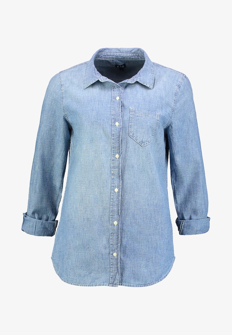 GAP FITTED BOYFRIEND Skjorte powder blue Zalando.no GAP FITTED BOYFRIEND - Skjorte - light blue