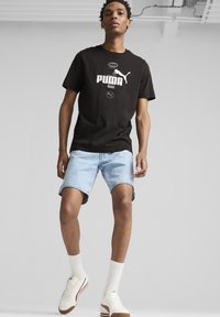 Puma TURINO SNEAKERS - Sportbačiai - warm white intense red gum