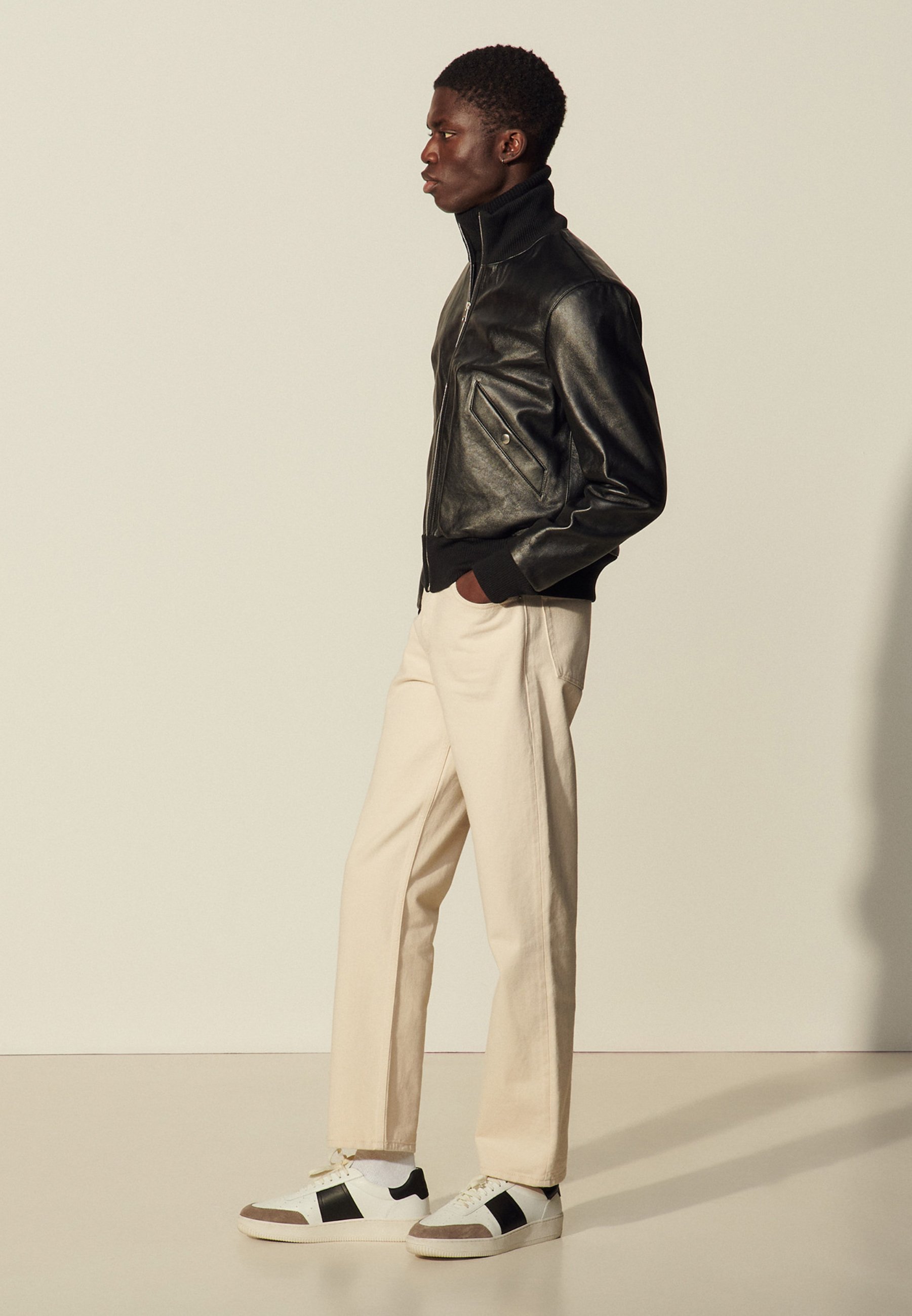 sandro bomber jacket mens