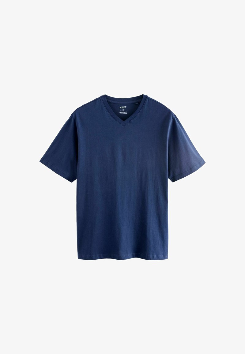 Next V-NECK  - Lihtne T-särk - blue rich