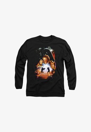 Star Wars, STAR WARS EPISODE 3 RETRO CLASSIC POSTER - Langarmshirt - black