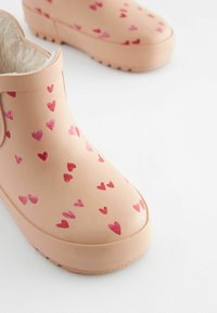 Next CHELSEA STANDARD - Regenlaarzen - beige heart printed