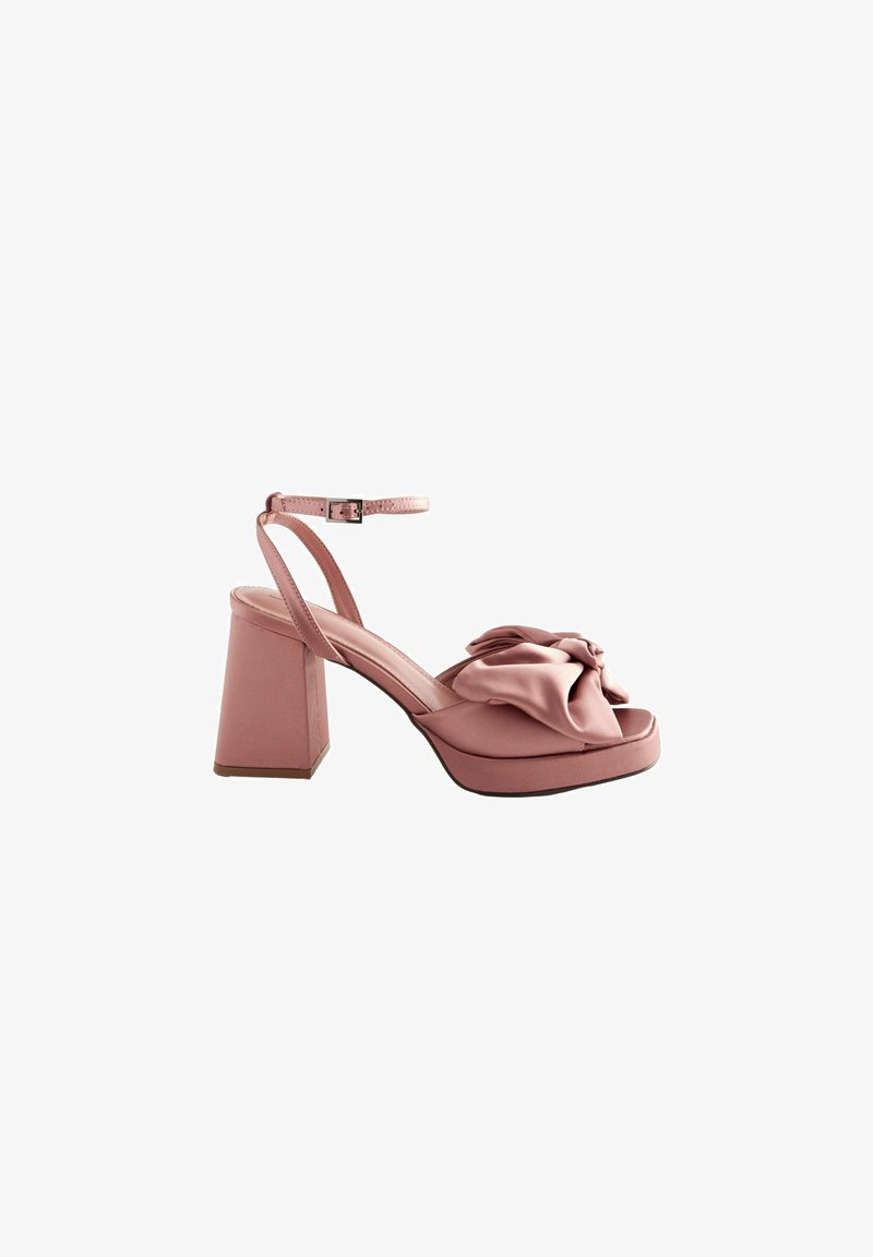 Next FOREVER COMFORT - Korkeakorkoiset sandaalit - nude