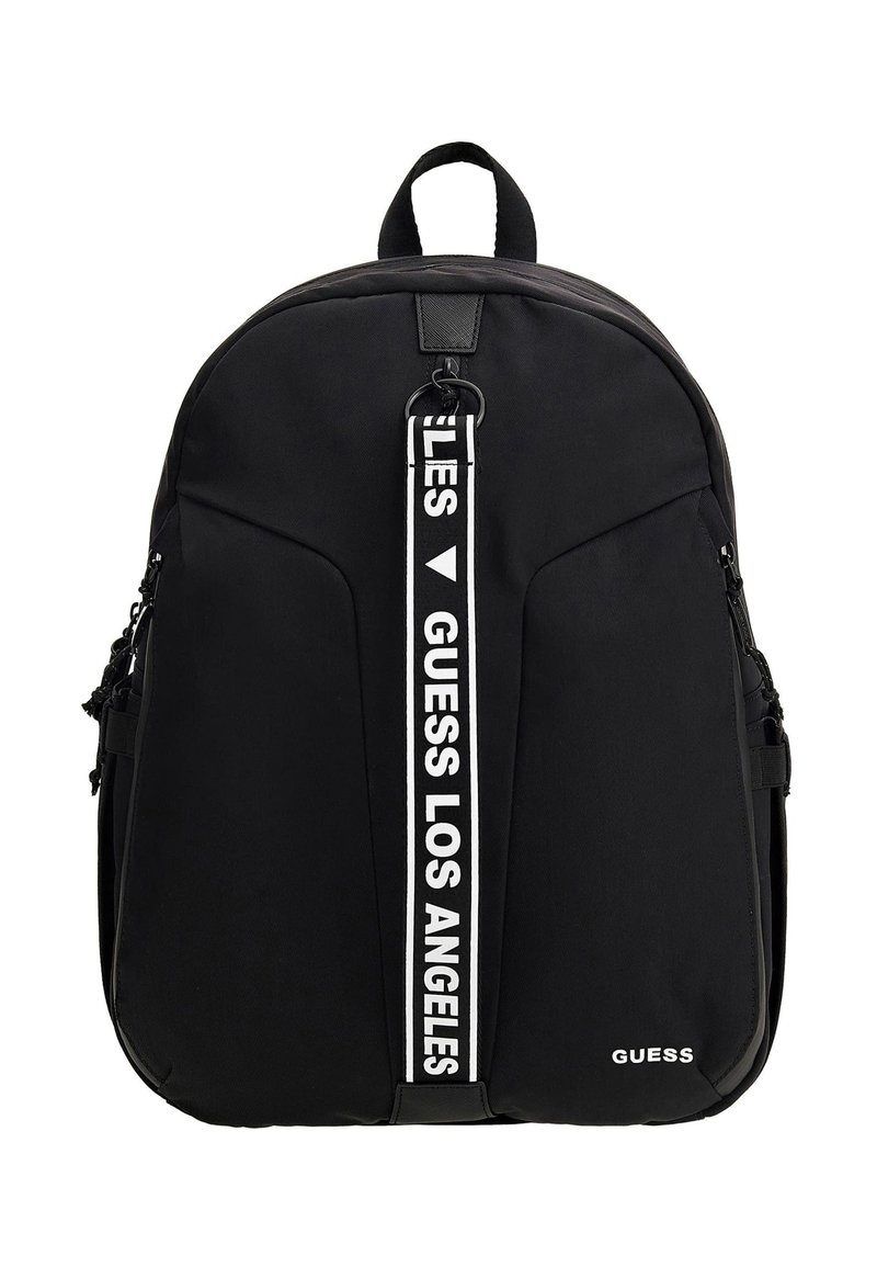 Guess CERTOSA TECH LOGOSCHRIFTZUG - Zaino - schwarz