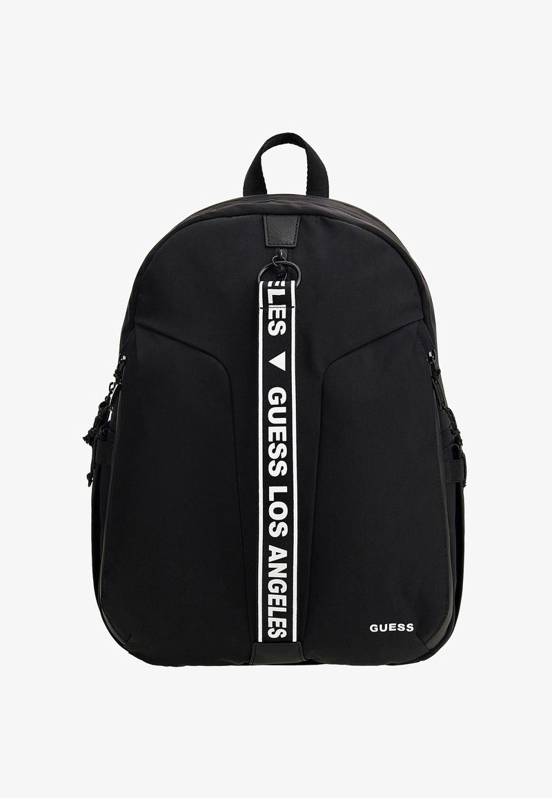 Guess CERTOSA TECH LOGOSCHRIFTZUG - Sac à dos - schwarz