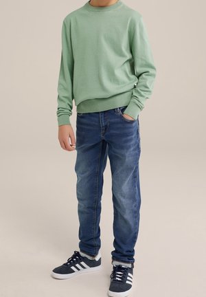WE Fashion, Pullover - mottled olive