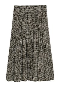 TOM TAILOR Maksi sijonas - abstract black grid design