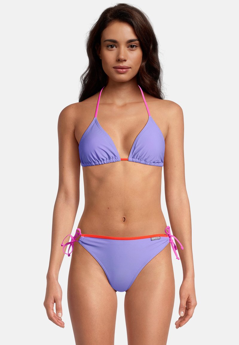 BECO the world of aquasports - COLOUR BLOCK SET - Bikini - lila, Enlarge