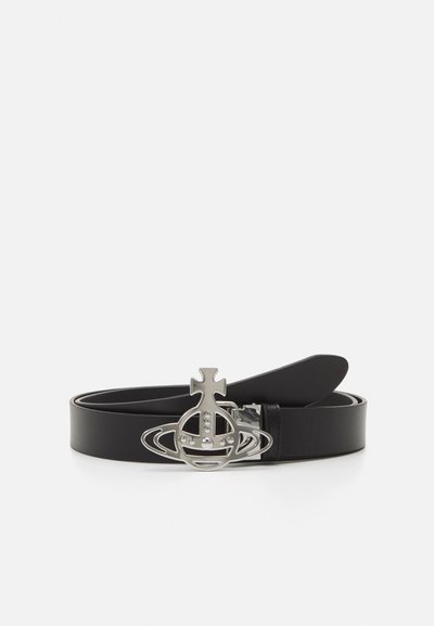 Vivienne Westwood LINE ORB BUCKLE BELT UNISEX - Gürtel - black