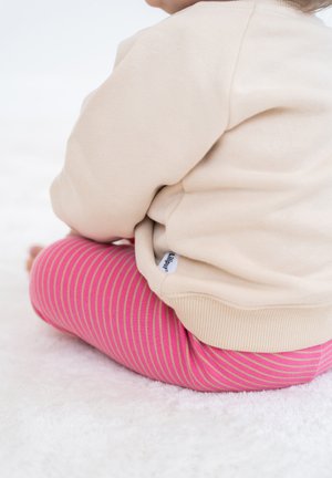 Liliput SET OH SMILEY DAY - Leggings - Trousers - beige/pink