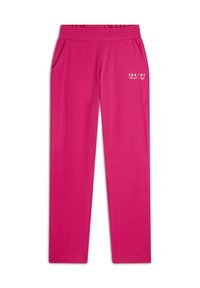 Freddy REGULAR FIT CON DRITTO CON PICCOLI SPACCHI - Pantalon de survêtement - beetroot purple