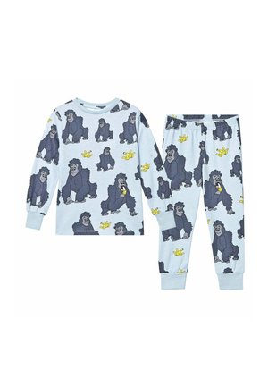 TWO-PIECE THE GORILLA - Nachtwäsche Shirt - blue