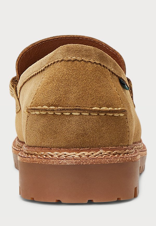 JETT LUG SOLE SUEDE PENNY LOAFER - Slip-ons - desert tan4