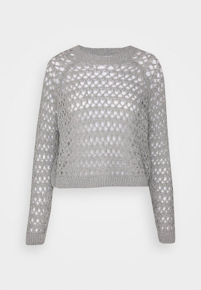 ONLY Strickpullover - mottled grey