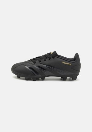 adidas Performance PREDATOR CLUB FXG UNISEX - Scarpe da calcio per terreni duri - core black/carbon/gold metallic