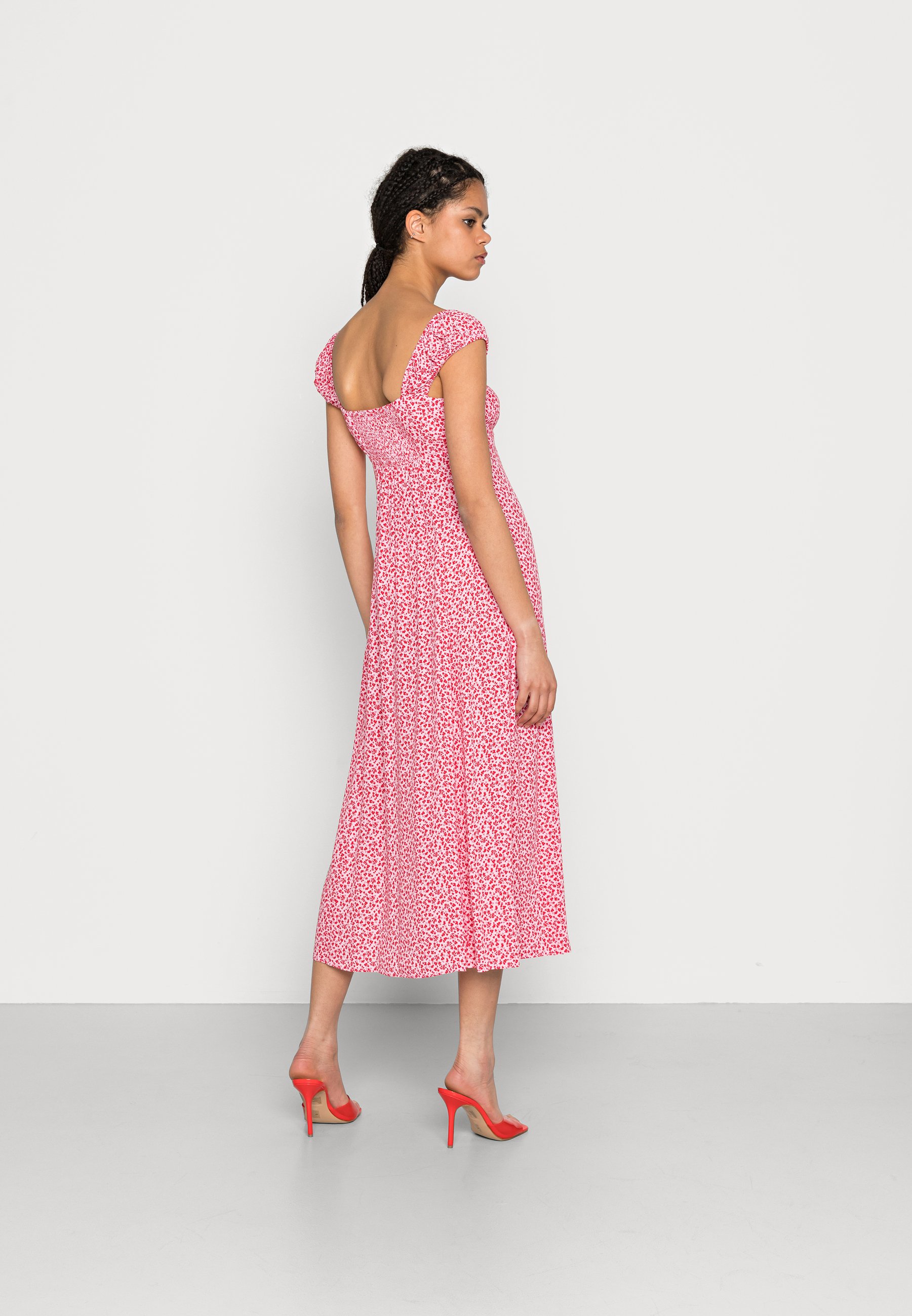 Forever New MADI TIE FRONT MIDI DRESS 