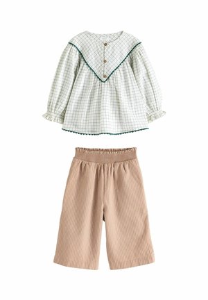 SET- REGULAR FIT - Bukser - ivory neutral