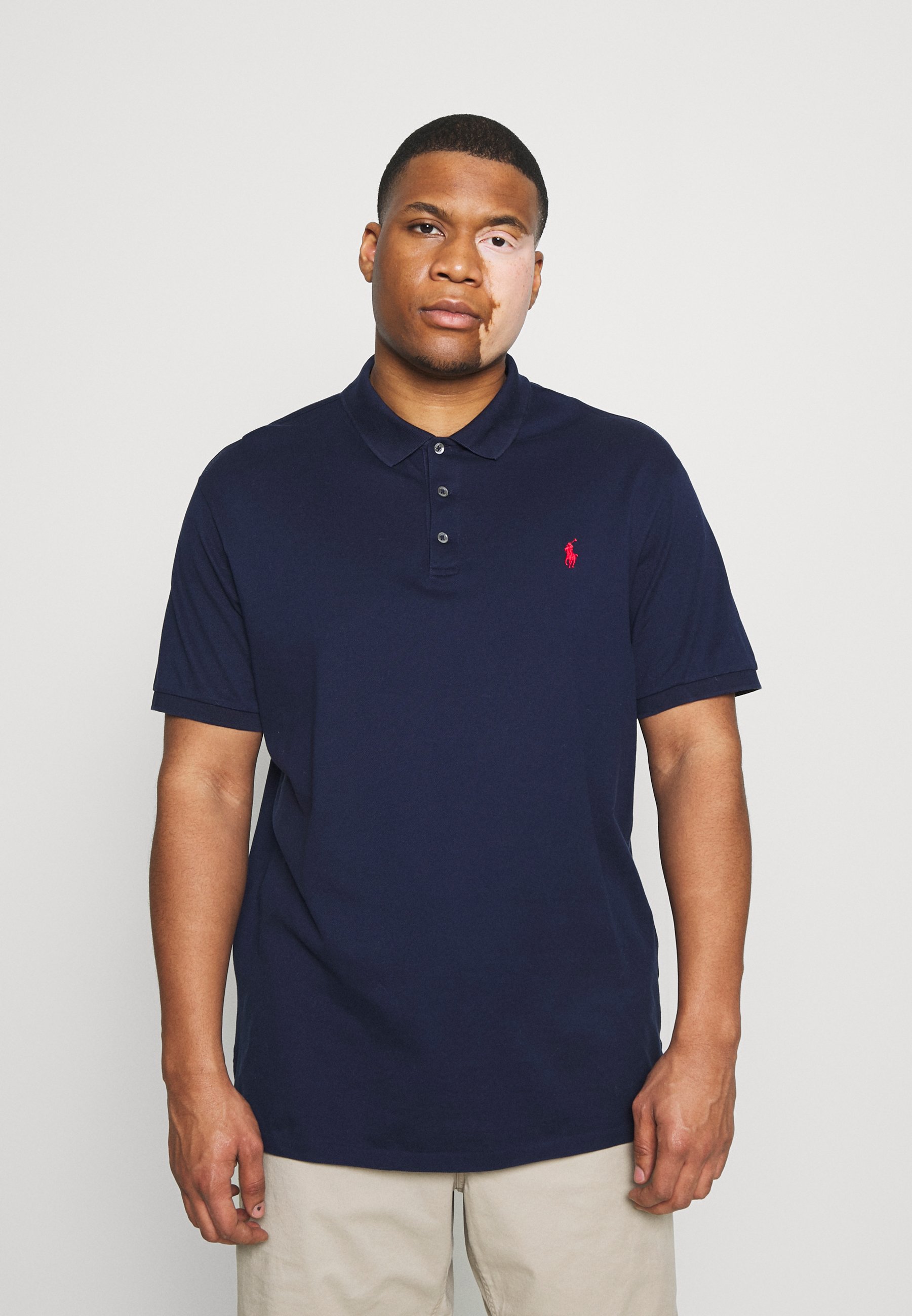 Polo Ralph Lauren Big & Tall CLASSIC FIT MESH POLO SHIRT - Polo shirt -  newport navy/blue 