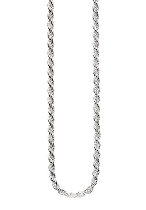 Halskette - silver-colored