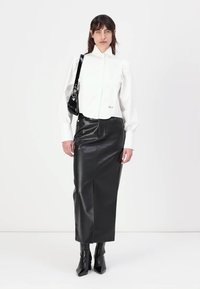 KARL LAGERFELD FASHION SHIRT - Button-down blouse - white