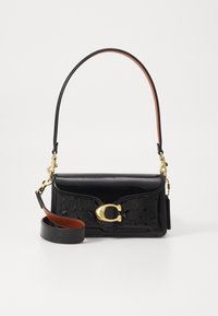 COACH - PATENT SIGNATURE LEATHER TABBY SHOULDER BAG 20 - Handbag - black Thumbnail Image 1