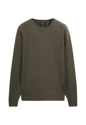 Strickpullover - dark green