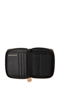 Borbonese CLASSICA MEDIUM - ZIPAROUND - Geldbörse - dark brown black