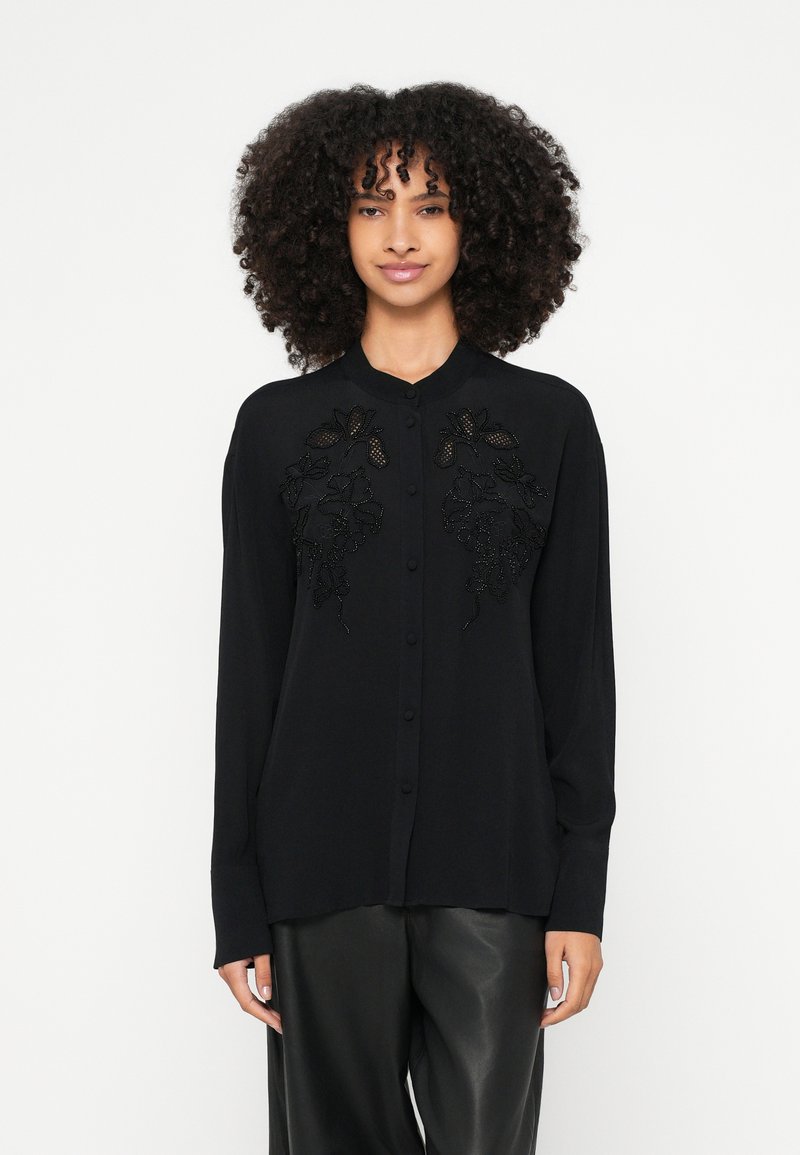 TWINSET Overhemdblouse gemêleerd zwart