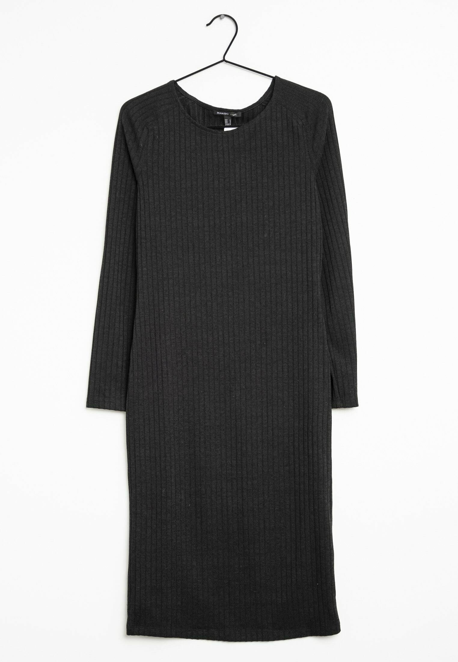 Manches Longues Robe Pull Longue Mango Robe Longue Marron à Motif