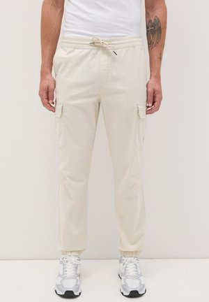 Pantalones cargo - light beige