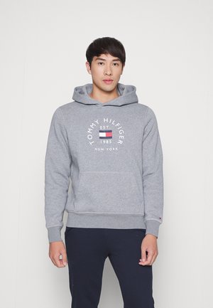 FLAG ARCH HOODY - Sweatshirt - dark grey
