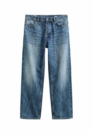 GANT, GANT ARCHIVE WASH JEANS - Jean droit - dark blue broken in