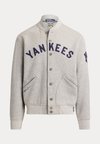 POLO RALPH LAUREN YANKEES FLEECE JACKET UNISEX - Φούτερ με φερμουάρ - grey