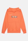 ERLING HAALAND CLUB FLEECE - Hoodie - light wild mango